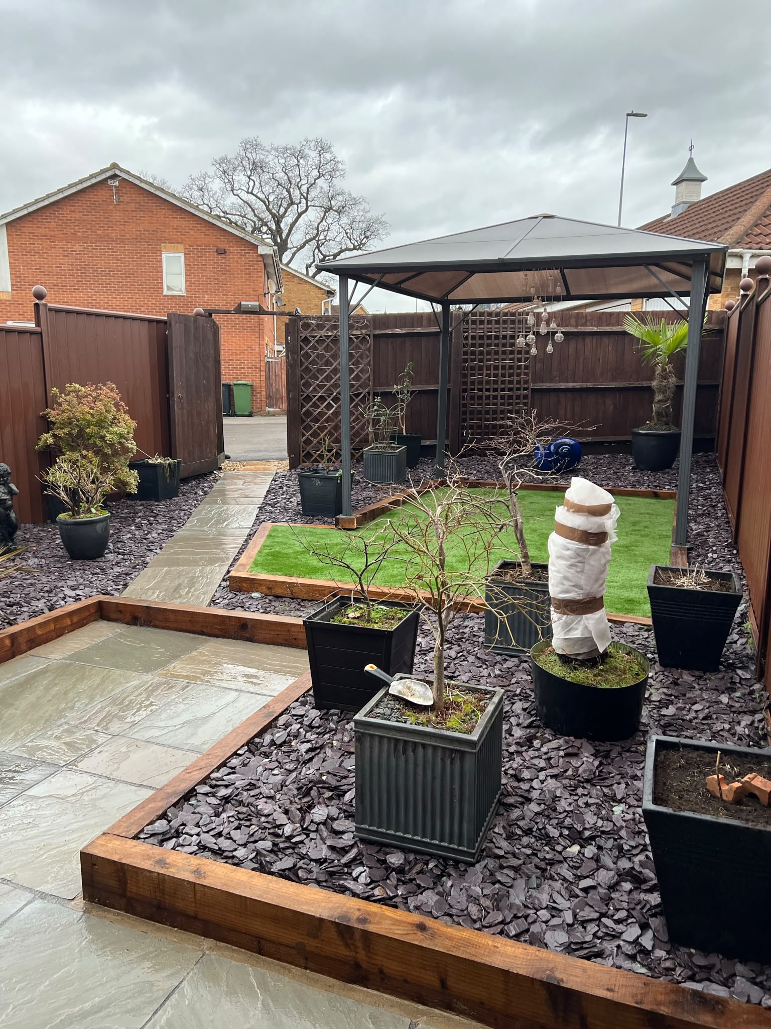 RT Landscaping completed project